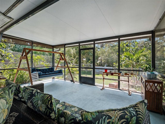 1370 Jane Lacey Ln, New Smyrna Beach, FL 32168 - sunroom / solarium featuring healthy amount of natural light