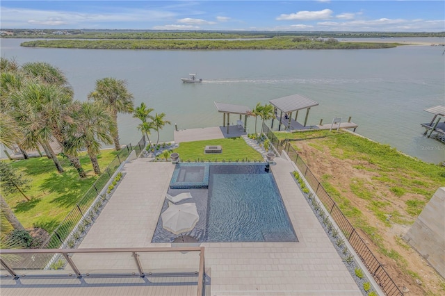1194 N Peninsula, New Smyrna Beach, FL 32169 - view of subject property featuring a large body of water
