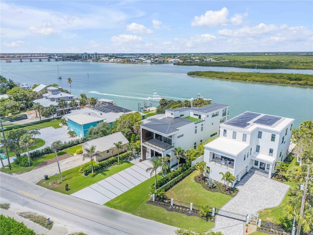 1194 N Peninsula, New Smyrna Beach, FL 32169 - bird's eye view of a nearby body of water and a notable bridge
