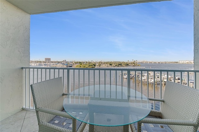 533 Marina Point Dr Unit 533, Daytona Beach, FL 32114 - balcony with a water view
