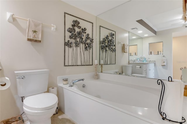 533 Marina Point Dr Unit 533, Daytona Beach, FL 32114 - full bath with a bath, toilet, and vanity