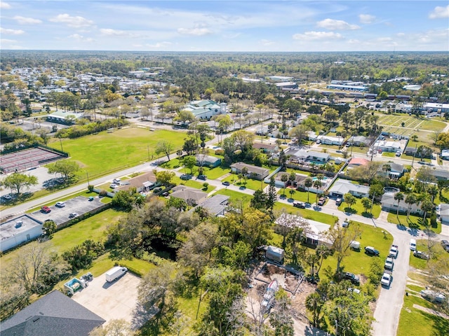 birds eye view of property featuring a residential view