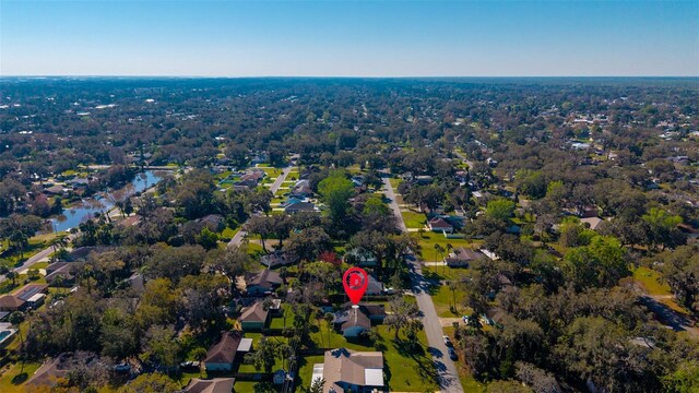 bird's eye view featuring a residential view