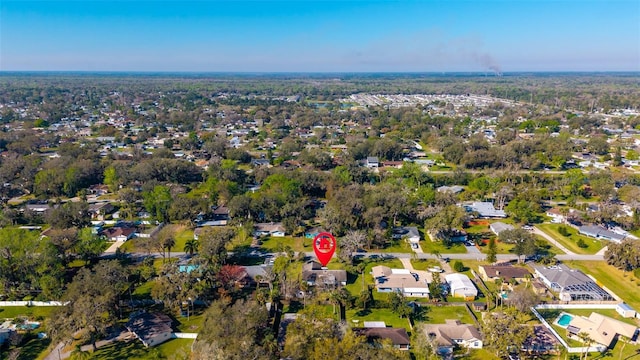 birds eye view of property featuring a residential view