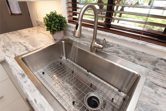 interior details with a sink