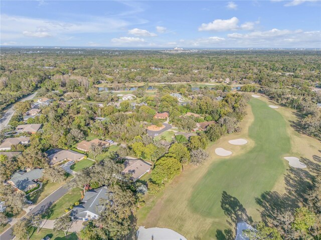 550 Bottlebrush Ct, New Smyrna Beach, FL 32168 - aerial view of property's location featuring a local golf course and nearby suburban area