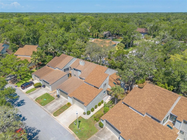 210 Pine Cone Trl, Ormond Beach, FL 32174 - bird's eye view of a heavily wooded area