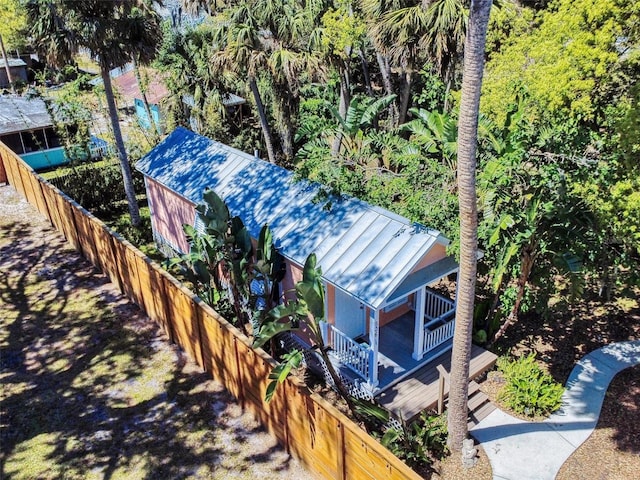 536 Faulkner St, New Smyrna Beach, FL 32168 - bird's eye view