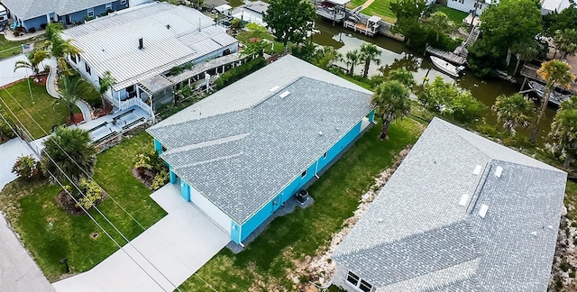 113 Douglas St, Edgewater, FL 32141 - aerial view of residential area with a nearby body of water