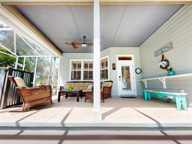2656 Old Smyrna Trl, New Smyrna Beach, FL 32168 - view of sunroom