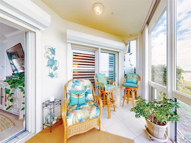 438 Bouchelle Dr Unit 104, New Smyrna Beach, FL 32169 - view of sunroom