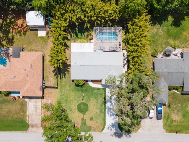 drone / aerial view