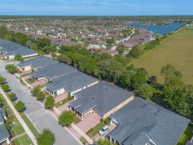 3331 Torre Blvd, New Smyrna Beach, FL 32168 - drone / aerial view with a residential view and a water view