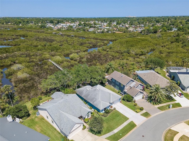 birds eye view of property featuring a residential view