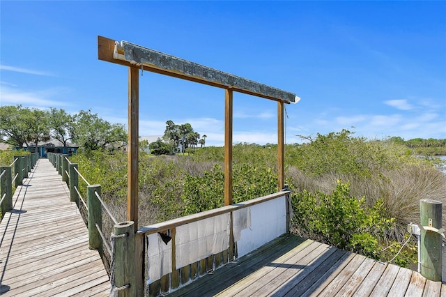 view of deck