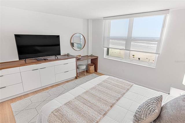 705 N Atlantic Ave Unit 4030, New Smyrna Beach, FL 32169 - bedroom featuring light wood-style flooring