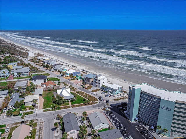 705 N Atlantic Ave Unit 4030, New Smyrna Beach, FL 32169 - aerial view with a water view and a view of the beach