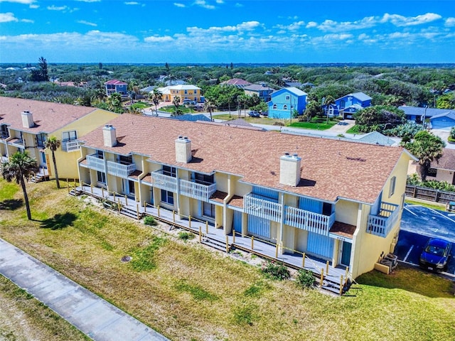 4752 S Atlantic Ave Unit 1, Ponce Inlet, FL 32127 - aerial view of residential area