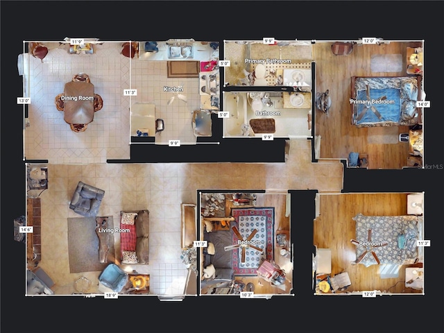 2218 Orange Tree Dr, Edgewater, FL 32141 - floor plan