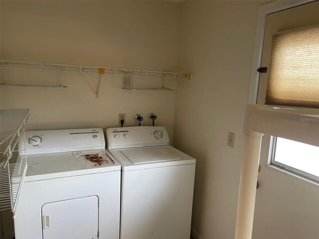 3048 Unity Tree Dr, Edgewater, FL 32141 - clothes washing area with laundry area and independent washer and dryer