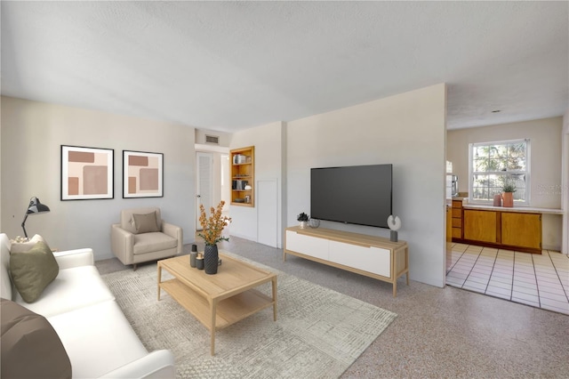 915 E 2nd Ave, New Smyrna Beach, FL 32169 - living area featuring visible vents