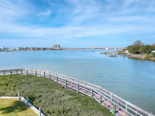 property view of water