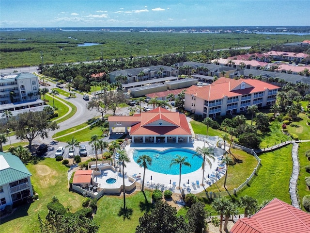 aerial view