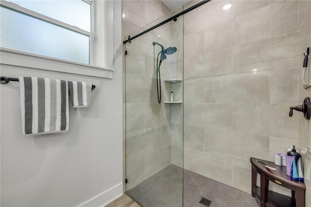 170 Live Oak Ct, New Smyrna Beach, FL 32168 - bathroom featuring tiled shower