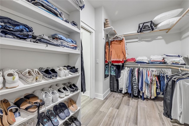 170 Live Oak Ct, New Smyrna Beach, FL 32168 - spacious closet with wood finished floors