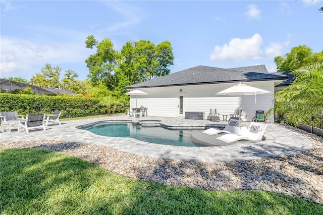 170 Live Oak Ct, New Smyrna Beach, FL 32168 - view of pool with a patio and a fenced in pool