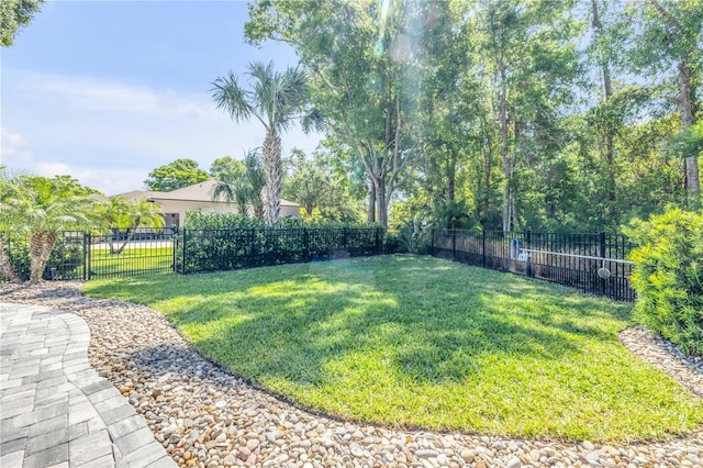170 Live Oak Ct, New Smyrna Beach, FL 32168 - view of yard featuring a fenced backyard
