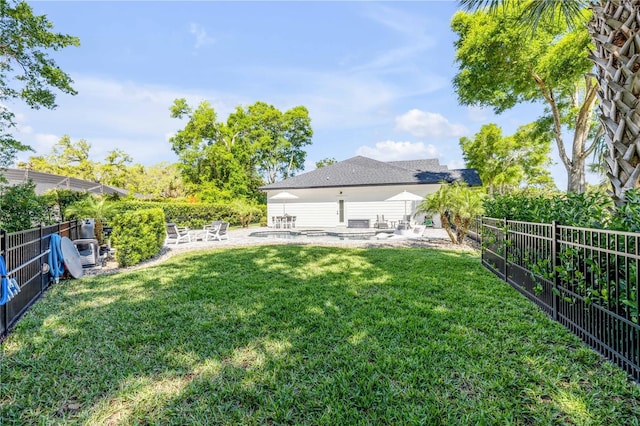 170 Live Oak Ct, New Smyrna Beach, FL 32168 - view of yard with a patio area and a fenced backyard