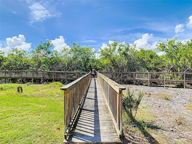 view of property's community