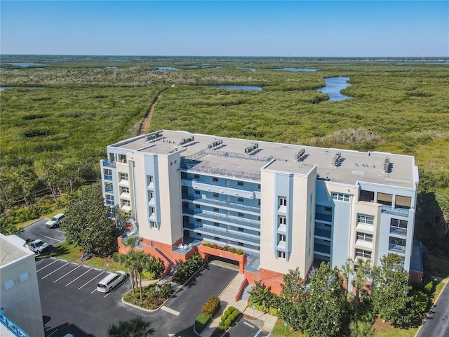 5300 S Atlantic Ave Unit 10-205, New Smyrna Beach, FL 32169 - birds eye view of property featuring a water view