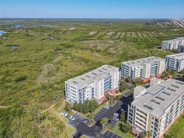 5300 S Atlantic Ave Unit 10-205, New Smyrna Beach, FL 32169 - drone / aerial view featuring a water view