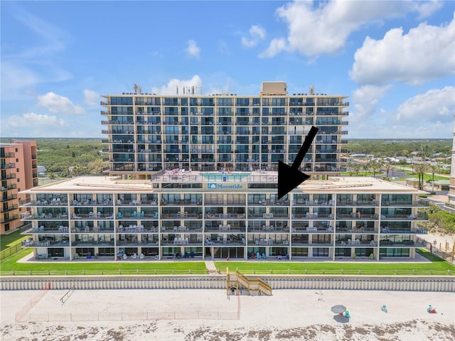 4139 S Atlantic Ave Unit A504, New Smyrna Beach, FL 32169 - view of apartment building / complex