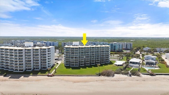 5201 S Atlantic Ave Unit 708A, New Smyrna Beach, FL 32169 - bird's eye view of apartment complex / building