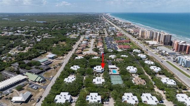 4150 S Atlantic Ave Unit 115D, New Smyrna Beach, FL 32169 - drone / aerial view with a water view