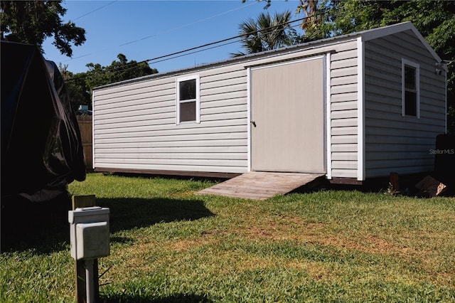 2204 Kumquat Dr, Edgewater, FL 32141 - view of shed