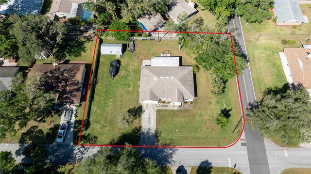 2204 Kumquat Dr, Edgewater, FL 32141 - birds eye view of property featuring a residential view