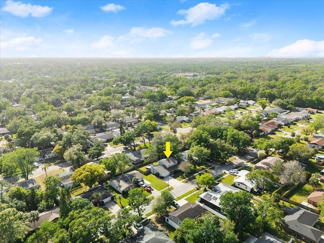 3644 Dame St, Port Orange, FL 32129 - aerial view with a view of trees and a residential view