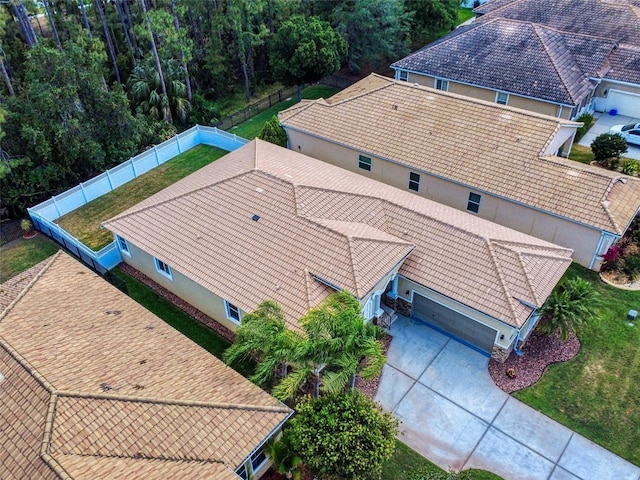 aerial view