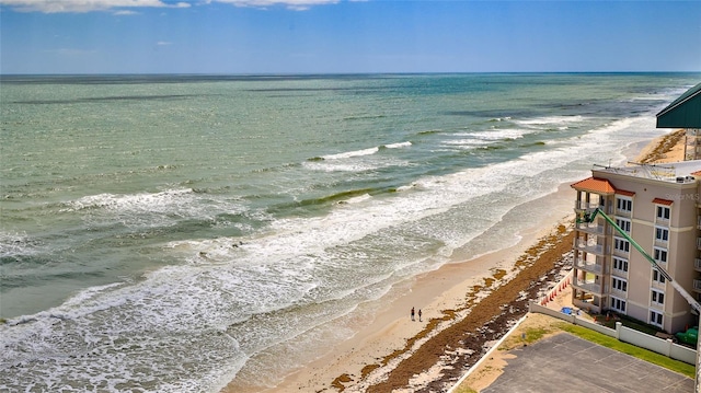 5499 Atlantic Unit 104, New Smyrna Beach, FL 32169 - water view with a beach view