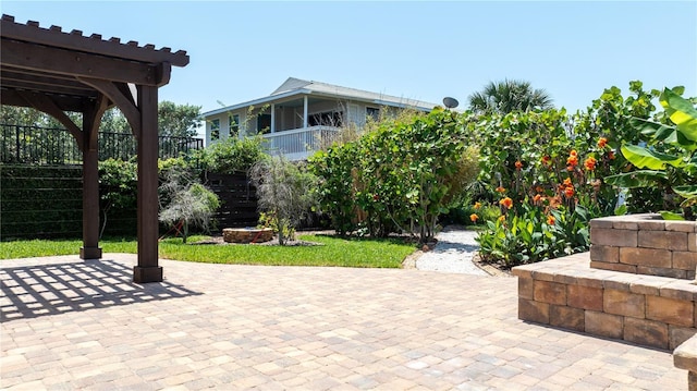 6260 S Atlantic Ave, New Smyrna Beach, FL 32169 - view of patio / terrace