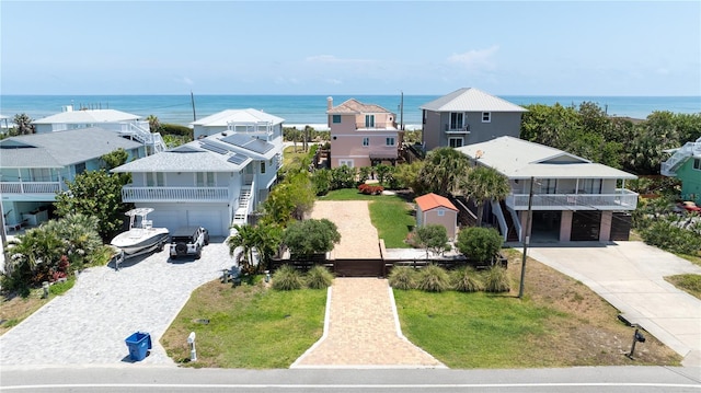 6260 S Atlantic Ave, New Smyrna Beach, FL 32169 - aerial view featuring a water view