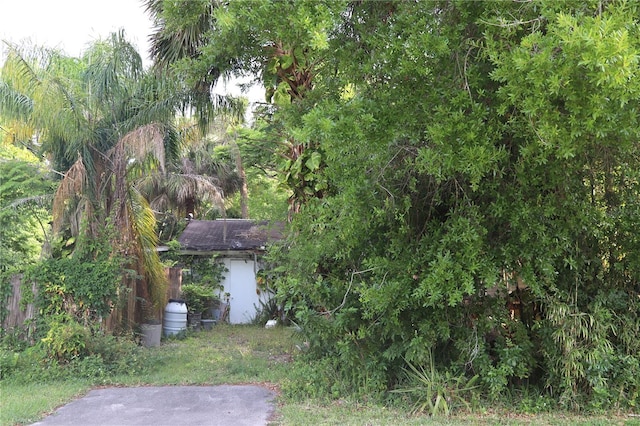 view of side of property