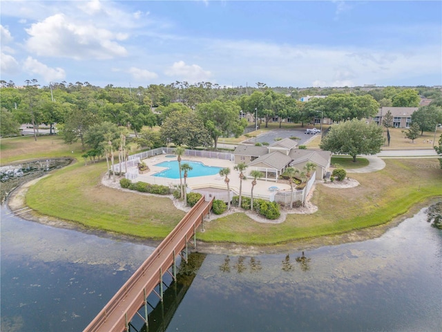 160 Reserve Cir Unit 204, Oviedo, FL 32765 - drone / aerial view with a water view