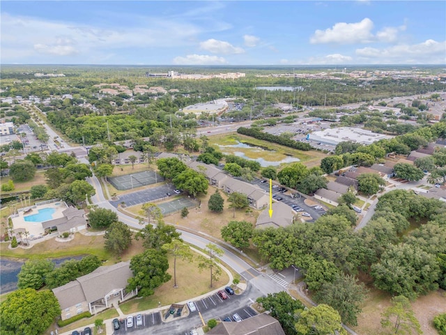 160 Reserve Cir Unit 204, Oviedo, FL 32765 - aerial view featuring a water view