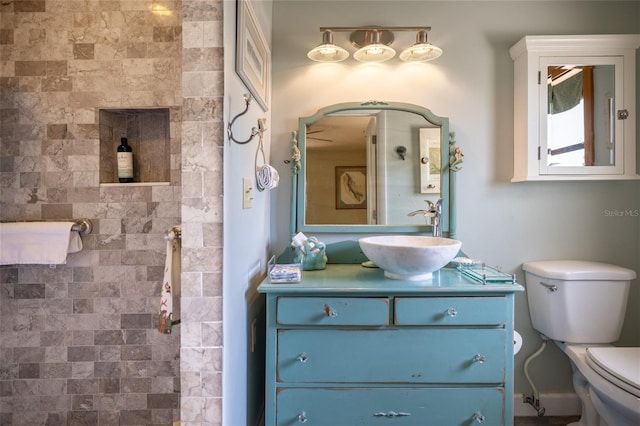 825 E 23rd Ave, New Smyrna Beach, FL 32169 - bathroom with toilet and vanity