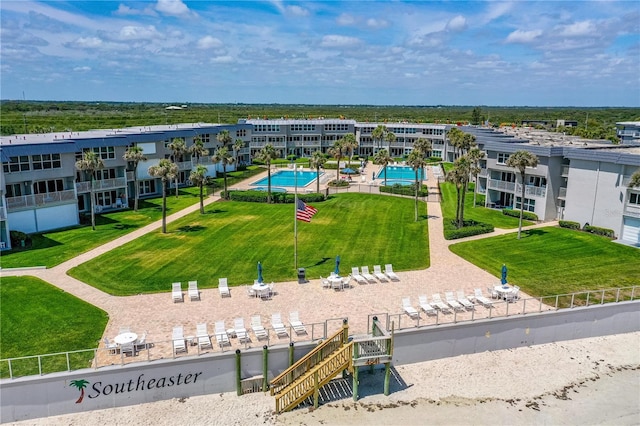 4841 Saxon Dr Unit C201, New Smyrna Beach, FL 32169 - aerial view